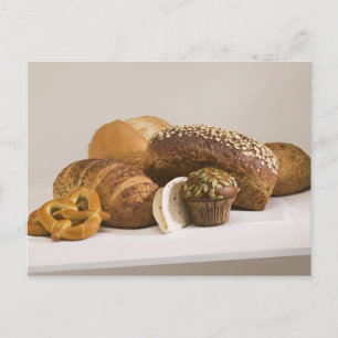 Carte Postale Muffins et petits pains