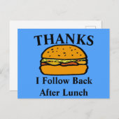 Carte postale Muffuletta de la Nouvelle-Orléans (Devant / Derrière)