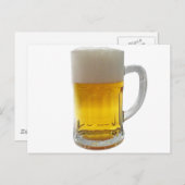 Carte Postale Mug de bière (Devant / Derrière)