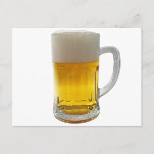 Carte Postale Mug de bière