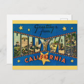 Carte Postale Mug Hollywood Californie étoilée (Devant / Derrière)