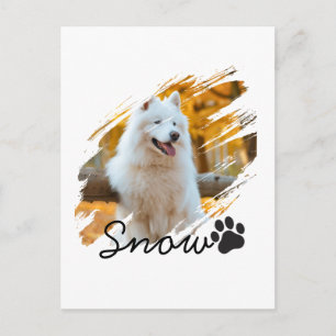 Carte Postale Mug personnalisé avec photo et nom d'animal de com