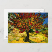 Carte Postale Mulberry Tree Van Gogh Art (Devant / Derrière)