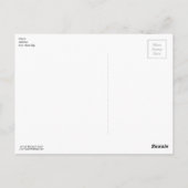 Carte Postale Mule Deer Buck et Doe Grey Custom (Dos)