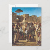 Carte Postale Muley Abd-ar-Rhaman, Le Sultan du Maroc (Devant / Derrière)