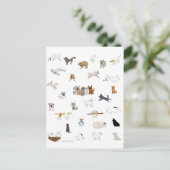 Carte Postale Multi-Chiens - Paw of Attraction (Debout devant)