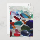 Carte Postale Multi de verre marin (Devant / Derrière)