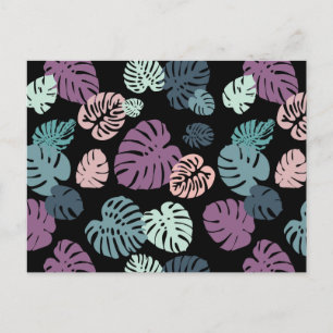 Carte Postale Multicolor Feuilles tropicaux 5