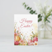 Carte postale multicolore d'Aquarell Oster avec oe (Debout devant)