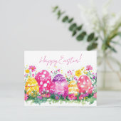 Carte postale multicolore d'Aquarell Oster avec oe (Debout devant)
