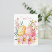 Carte postale multicolore d'Aquarell Oster avec oe (Debout devant)