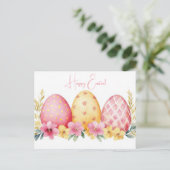 Carte postale multicolore d'Aquarell Oster avec oe (Debout devant)