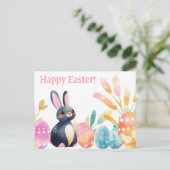 Carte postale multicolore d'Aquarell Oster avec oe (Debout devant)