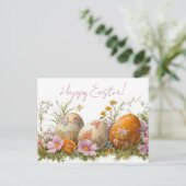 Carte postale multicolore d'Aquarell Oster avec oe (Debout devant)