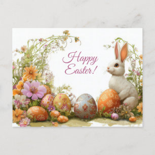 Carte postale multicolore d'Aquarell Oster avec oe