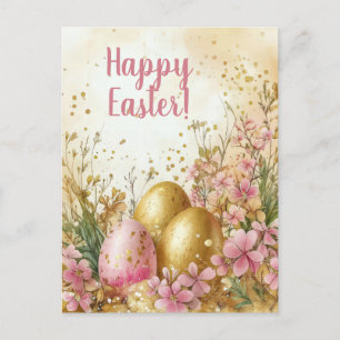 Carte postale multicolore d'Aquarell Oster avec oe