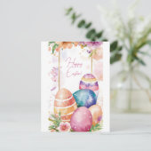 Carte postale multicolore d'Aquarell Oster avec oe (Debout devant)