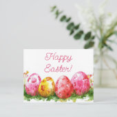 Carte postale multicolore d'Aquarell Oster avec oe (Debout devant)