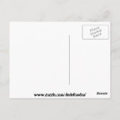 Carte Postale Multicolore Paisley (Dos)