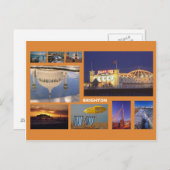 Carte Postale Multiimage de Brighton (Devant / Derrière)