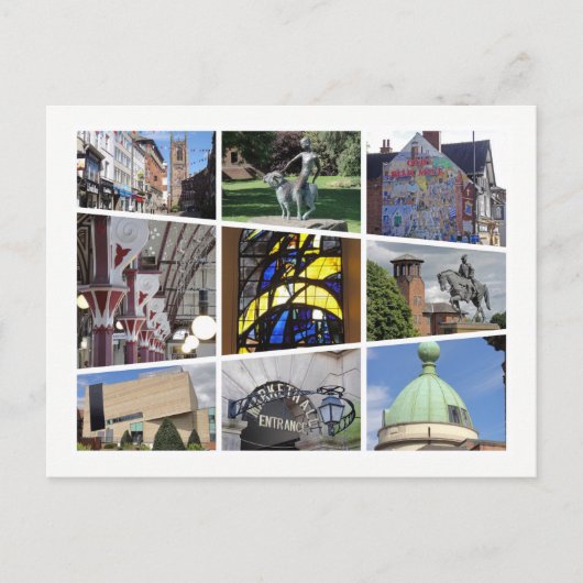 Carte postale multiimage Derby (Devant)