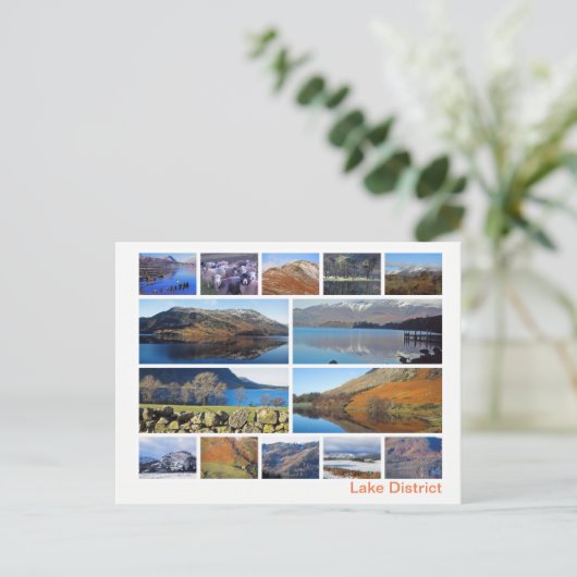 Carte Postale Multiimage Lake District (Debout devant)