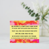 CARTE POSTALE MULTIPLE CHOICE FUNNY "BUSSON PERSON (Debout devant)