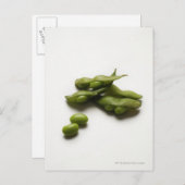 Carte Postale multiples haricots vert edamame avec pois cassés (Devant / Derrière)