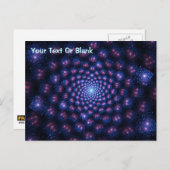 Carte Postale Multivers fractal (Devant / Derrière)