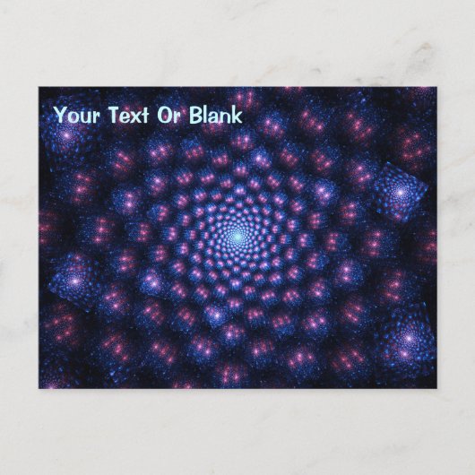 Carte Postale Multivers fractal (Devant)