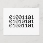 CARTE POSTALE MUM BINAIRE (Devant)