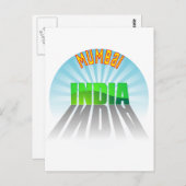 Carte Postale Mumbai (Devant / Derrière)