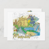 Carte Postale Mumbai (Devant / Derrière)