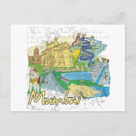 Carte Postale Mumbai (Devant)