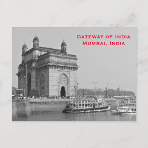 Carte Postale Mumbai India Vintage Tourism Add
