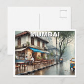 Carte Postale Mumbai Streetview Voyage Souvenir (Devant / Derrière)