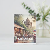 Carte Postale Mumbai Travel Souvenir (Debout devant)
