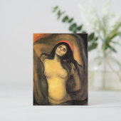 Carte postale Munch Madonna (Debout devant)