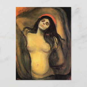 Carte postale Munch Madonna