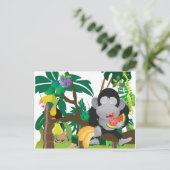 Carte Postale Mungle dans la jungle (Debout devant)