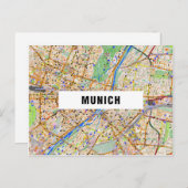 Carte postale Munich (Devant / Derrière)