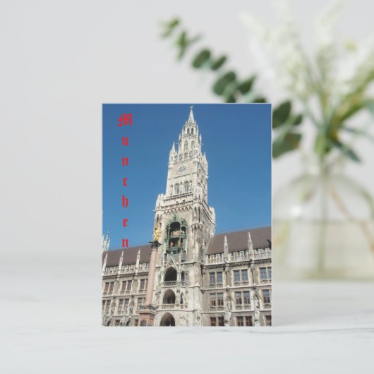 Carte Postale munich 001, Munchen (Debout devant)