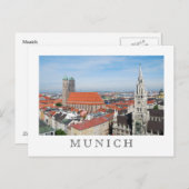 Carte postale Munich, Allemagne (Devant / Derrière)