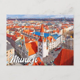 Carte Postale Munich, Allemagne