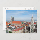 Carte postale Munich, Allemagne (Devant / Derrière)