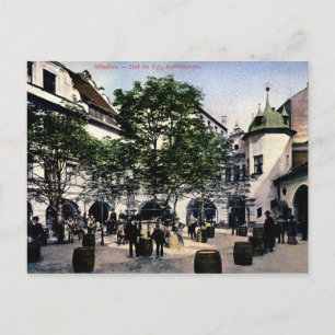 Carte Postale Munich, Allemagne, Hofbrauhaus, Vintage