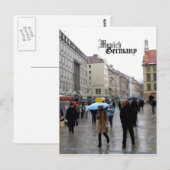 Carte Postale Munich Allemagne Voyage Souvenir (Devant / Derrière)