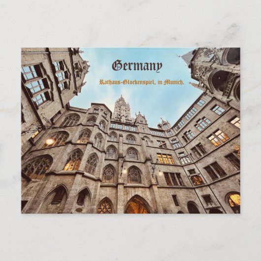 Carte Postale Munich Allemande, Personnalisée (Devant)