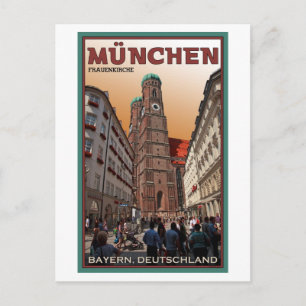 Carte Postale Munich - Frauenkirche