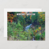 Carte postale Munising Michigan (Devant / Derrière)